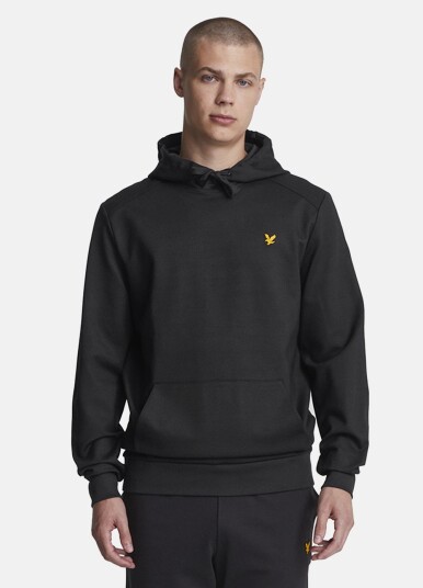 Lyle&Scott Fly Fleece Hoodie Jet Black L Hoodies