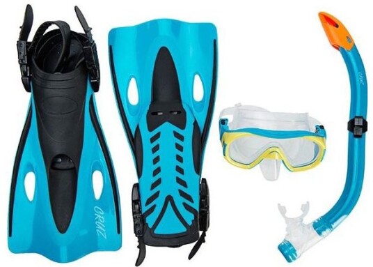 Cruz Kids Cebu Diving Set 3 Pcs black L/XL Cruz Kids Cebu Diving Set 3 Pcs black L/XL