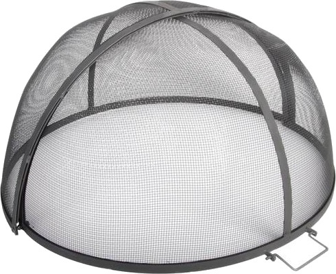 Gnistfanger foldbar sort Ø:60cm