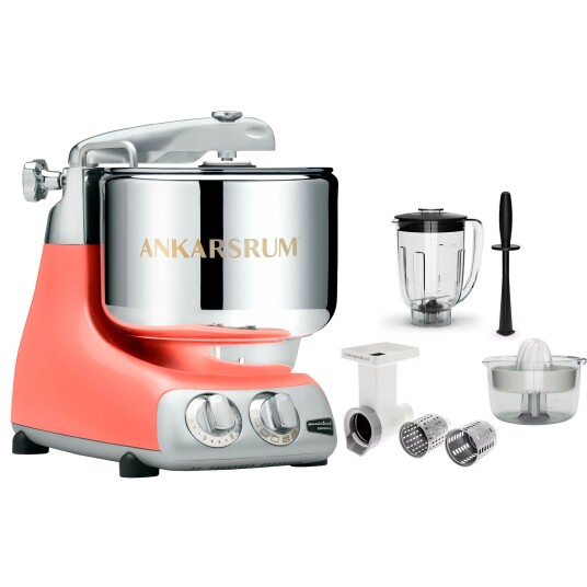 Ankarsrum Assistent Original AKM6230 Coral Crush + Go Green tilbehørspakke Ankarsrum Assistent Original AKM6230 Coral Crush + Go Green tilbehørspakke