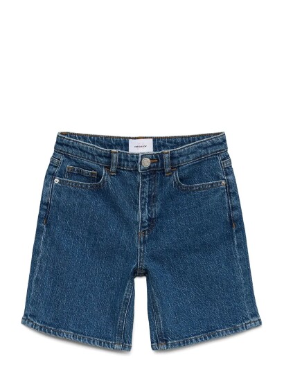 Vero Moda Girl Vmtess Long Dnm Shorts Mix Girl Blue 152