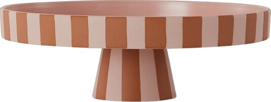 OYOY Toppu serveringsfat stort Ø 27 cm Caramel-rose OYOY Toppu serveringsfat stort Ø 27 cm Caramel-rose