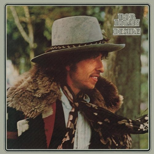 Bob Dylan  Desire  LP/Vinyl