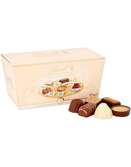 Lindt Creation Dessert Forskjellige Luksus Konfektsjokolader i Gaveeske 173 gram Lindt Creation Dessert Forskjellige Luksus Konfektsjokolader i Gaveeske 173 gram