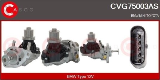 EGR Ventil CASCO CVG75003AS EGR Ventil CASCO CVG75003AS