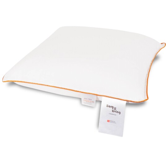 Borg Living Juniorpute med moskusdun - 40x45 cm - Barnepute - Borg Living