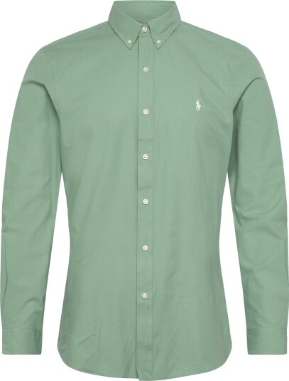 Polo Ralph Lauren Slim Fit Stretch Poplin Shirt Green L Polo Ralph Lauren Slim Fit Stretch Poplin Shirt Green L