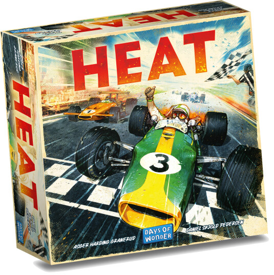 Heat: Pedal to the Metal Brettspill fra Days of Wonder - Racing og Strategi