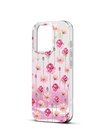 Ideal Of Sweden Mirror Case iPhone 16 Pro Max Rose Blush Floral