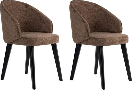 Spisestol Sanroman Classic Brun / Svart - Brun / Svart