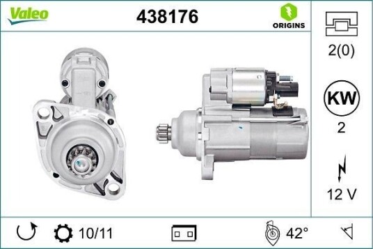 VALEO 438176 Starter