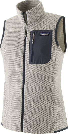 Patagonia W"s R1 Air Vest Birch White M