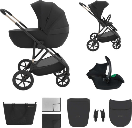 Kinderkraft Prime 3  3-i-1 Duovogn Venezian Black