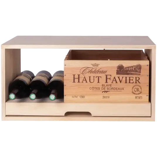 Caverack - HALF PERNO - En uttrekkbar hylle - Furu