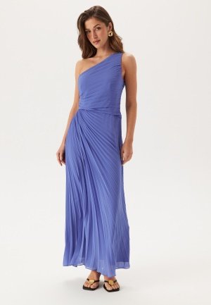 FOREVER NEW Mirabelle Pleated Asymm Maxi Dress Cornflower Blue 34(UK6) FOREVER NEW Mirabelle Pleated Asymm Maxi Dress Cornflower Blue 34(UK6)
