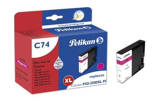 Pelikan C74 Magenta Høyt (Xl) Utbytte 1520 Sider 1 Stykker Enkeltpakke