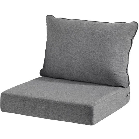 Fritab Puter sofa i kunstrotting Koksgrå Fritab Puter sofa i kunstrotting Koksgrå