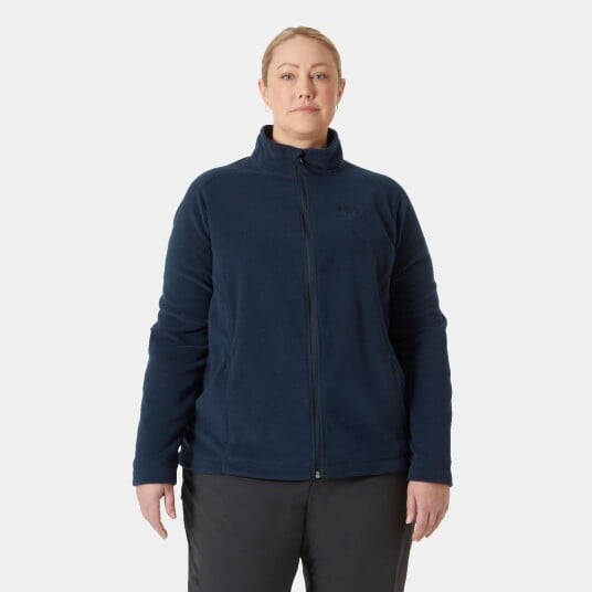 Helly Hansen Daybreaker Fleecejakke Plus Dame Marineblå 3x