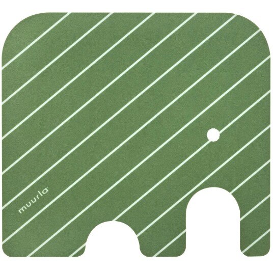 Muurla Elephant Underlegg 10x11 cm Grønn