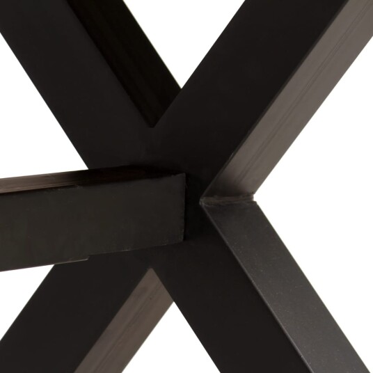 vidaXL Spisebord heltre akasie og mango 180x90x76 cm