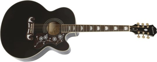 Epiphone J-200 EC Studio with Solid Top