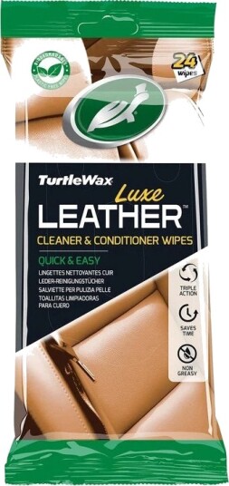 Turtle Wax Luxe Conditioner L??rv??tservietter for Bilinteri??r   24 stk