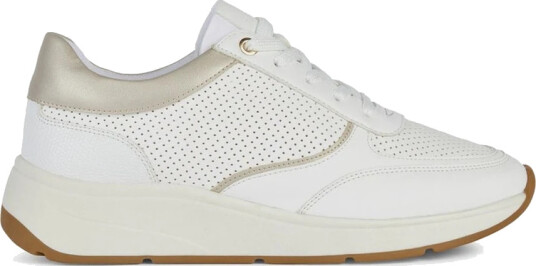 Geox Dame Sko Hvit 38 EU,
