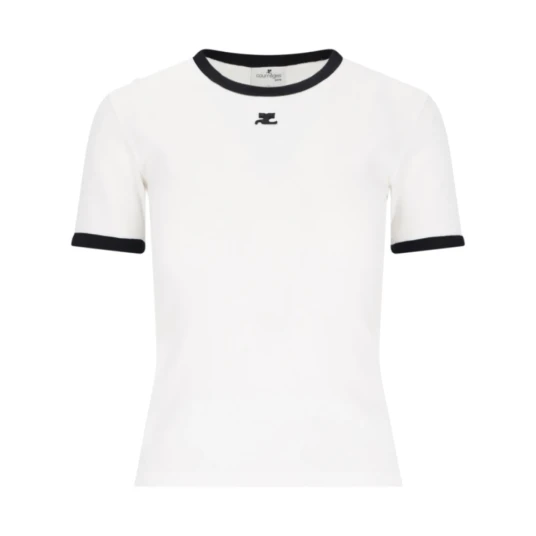 Courrèges Dame Topper Hvit S