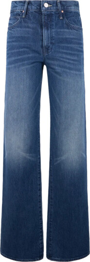 Mother Dame Jeans Blå W30,