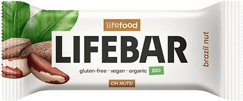 Lifefood LifeBar Paranøtt Øko   40 g