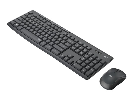 Logitech Mk295 Silent Trådløs 2.4 Ghz Ungarsk Grafitt 920 009806