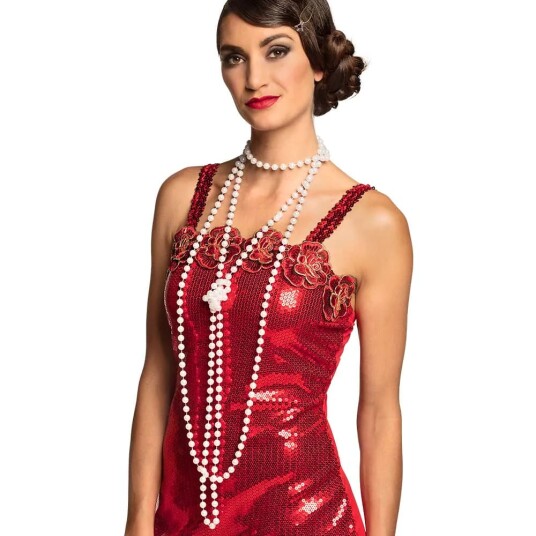 Boland Party Partners Halsbånd Flapper Langt Boland Party Partners Halsbånd Flapper Langt