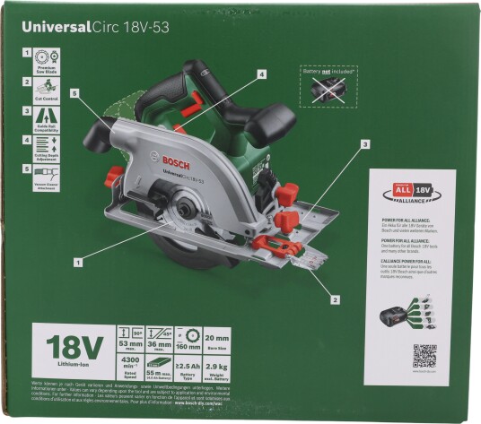 Bosch UniversalCirc 18V-53 (SOLO)
