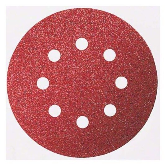 Bosch Slipepapir K240, Ø125 mm, 5-pakning for Elektroverktøy Bosch Slipepapir K240, Ø125 mm, 5-pakning for Elektroverktøy