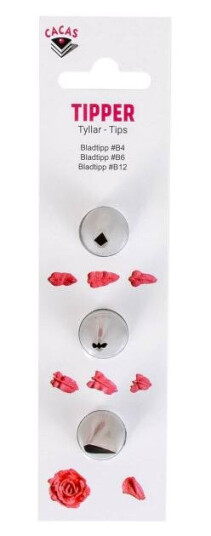 Cacas  Tippsett blader B4, B6 og B12