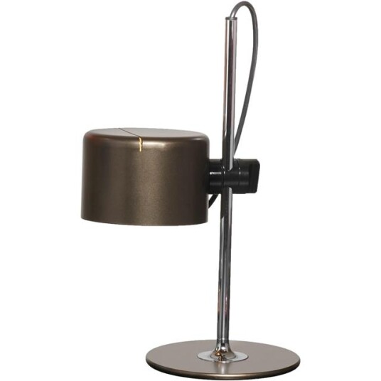 Oluce Mini Coupé 2201 Bordlampe Anodisk Bronse Oluce Mini Coupé 2201 Bordlampe Anodisk Bronse