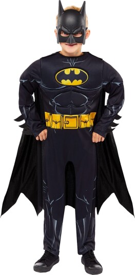 Batman Comic Barn Kostyme - Small