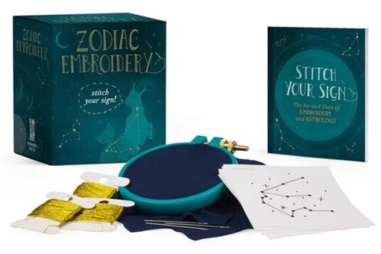 Zodiac Embroidery Av Anna Fleiss