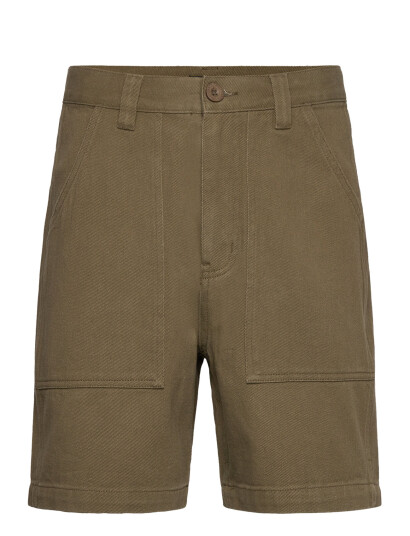 Santa Cruz Opus Dot Workwear Shorts - Brown - 30