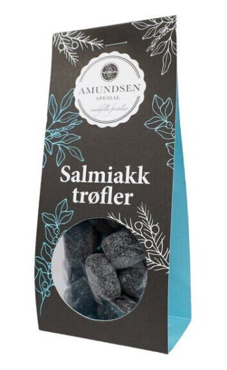 Amundsen Spesial - Salmiakk trøfler 130 g Amundsen Spesial - Salmiakk trøfler 130 g