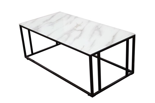Venture Design Rock salongbord Hvit 120 x 60 cm Hvit