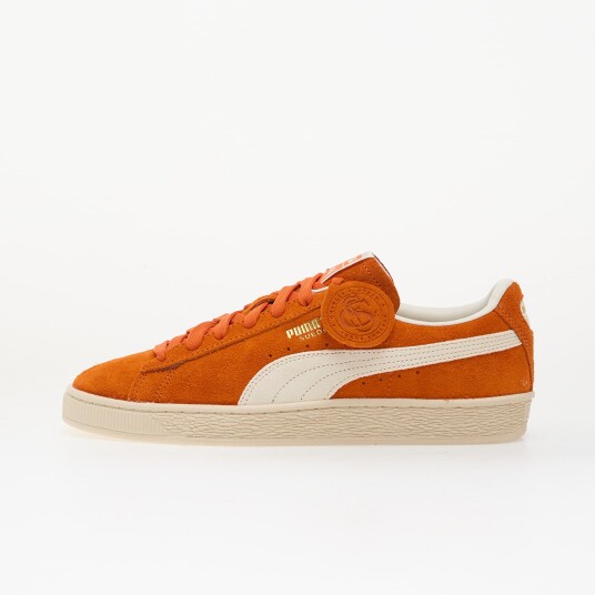 Puma Suede Charles F. Stead IV Orange Glo Puma White EUR 43