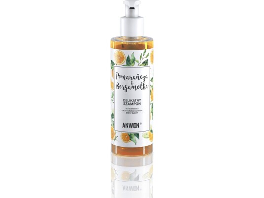 Anwen_Shampoo For Normal And Oily Scalp Orange &Amp  Bergamot 200Ml