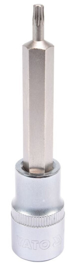 Yato Torx Pipenøkkel T25 1/2" 100mm Krom-vanadium