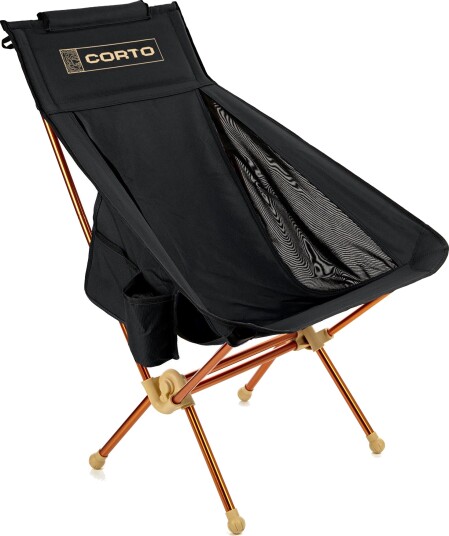 Stol Corto Folding Chair XL Black Stol Corto Folding Chair XL Black