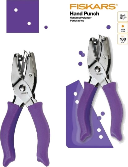 Fiskars stansetang liten sirkel 1/16 tomme