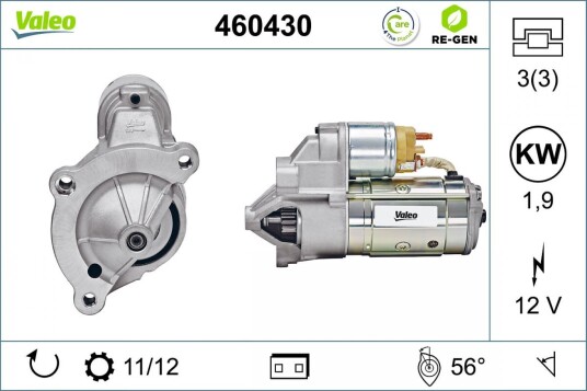 Starter VALEO 460430 Starter VALEO 460430