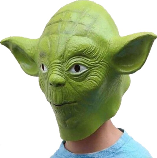 Gadget Master Yoda Maske Lateks One size 5903181044519
