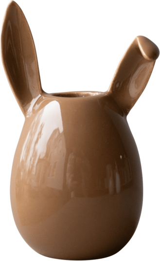Dbkd Rabbit lysestake 13 cm Shiny nougat