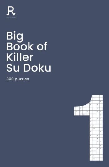 Big Book Of Killer Su Doku Book 1 Av Richardson Puzzles And Games Big Book Of Killer Su Doku Book 1 Av Richardson Puzzles And Games